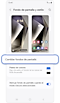 Opciones de personalización de fondo de pantalla y estilo