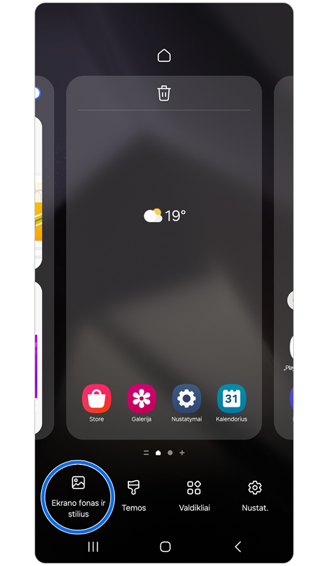 „Samsung Galaxy S24“ darbalaukio individualaus pritaikymo parinktys