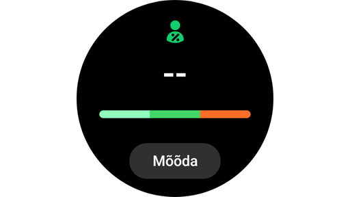 Mõõtke oma keha koostist Galaxy Watchiga.