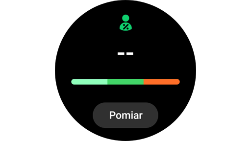 Zmierz swoją budowę ciała na zegarku Galaxy Watchu.