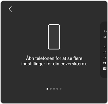 Tilpas omslagsskærmens baggrundsbillede 4