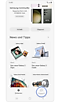 Startbildschirm der Samsung Members App.