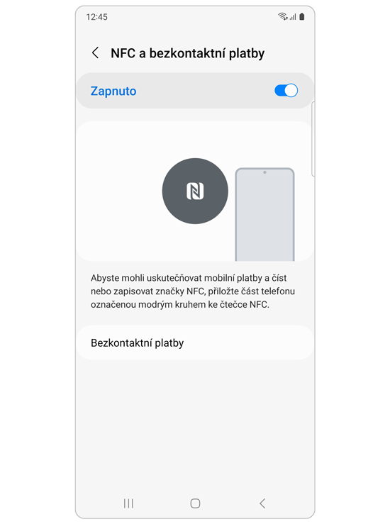 NFC a bezkontaktní platba