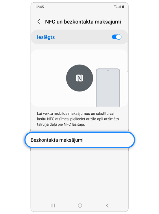 NFC un bezkontakta maksājumi