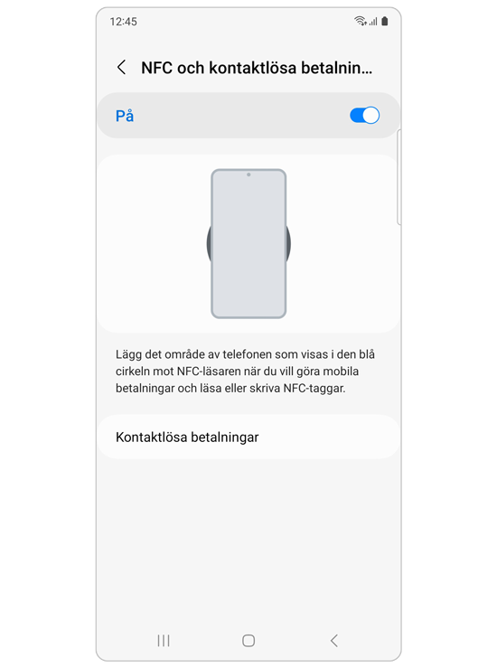 NFC och kontaktlös betalning