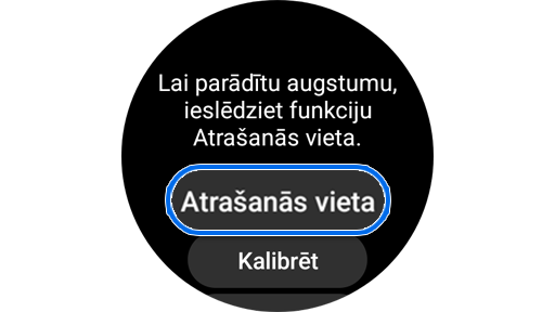 Atradiet savu atrašanās vietu ar Samsung lietotni Kompass.