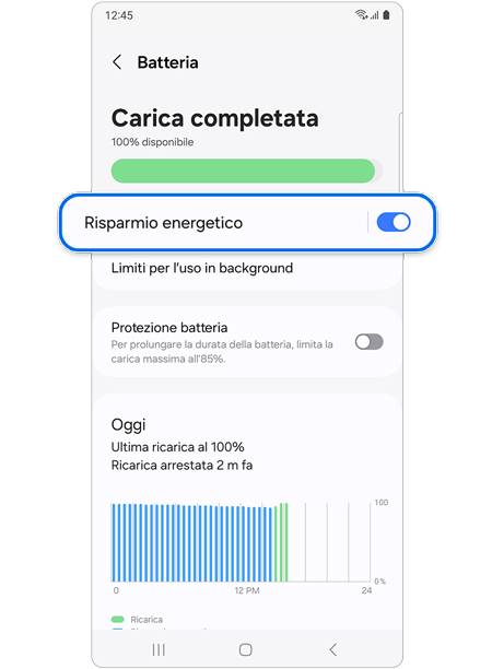 Selezione di Risparmio energetico.