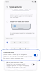 More options for swipe gestures.