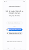 Tùy chọn nhập ID tài khoản.
