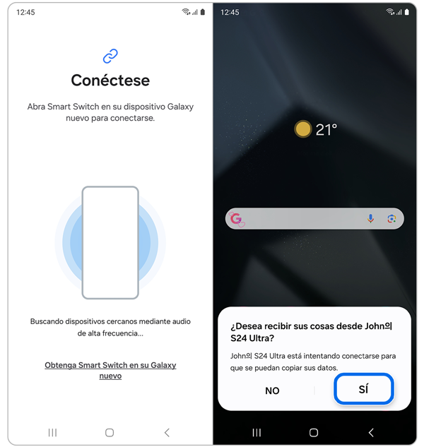 Cómo usar la aplicación Smart Switch para transferir datos entre dispositivos Galaxy (35) Cómo usar la aplicación Smart Switch para transferir datos entre dispositivos Galaxy (35)
