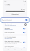 S Pen beállítások képernyő