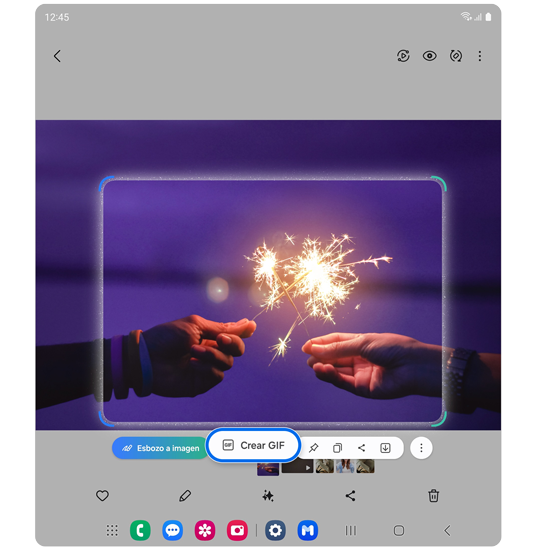 Funciones de selección inteligente