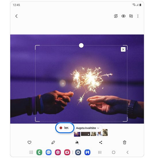 GIF veidotāja poga Ier.