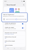 Ajustez la taille des icônes d'application en faisant glisser le curseur sous <b>Taille de l’application</b> vers la gauche ou vers la droite.</p>