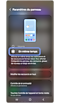Menu des paramètres du panneau des raccourcis sur un Samsung Galaxy.