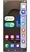 Pantalla de inicio de One UI 7 con el panel Edge abierto.