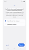 Écran des paramètres du mode de jeu sur un Samsung Galaxy.