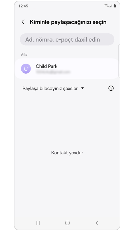 Ailə qrupunun üzvləri