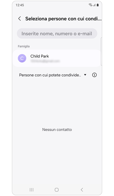 Membri del gruppo Famiglia