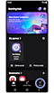 <x>Gaming Hub<x> home screen.