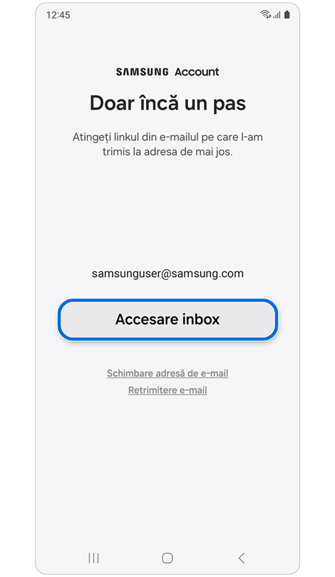 Link către inbox