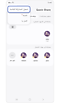 شاشة اQuick Share الرئيسية.