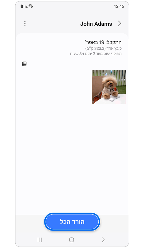 הקובץ המשותף שמוכן להורדה.