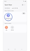 Quick Share home screen.