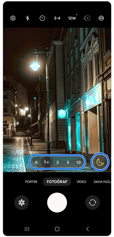 Nightography etkinleştirildi