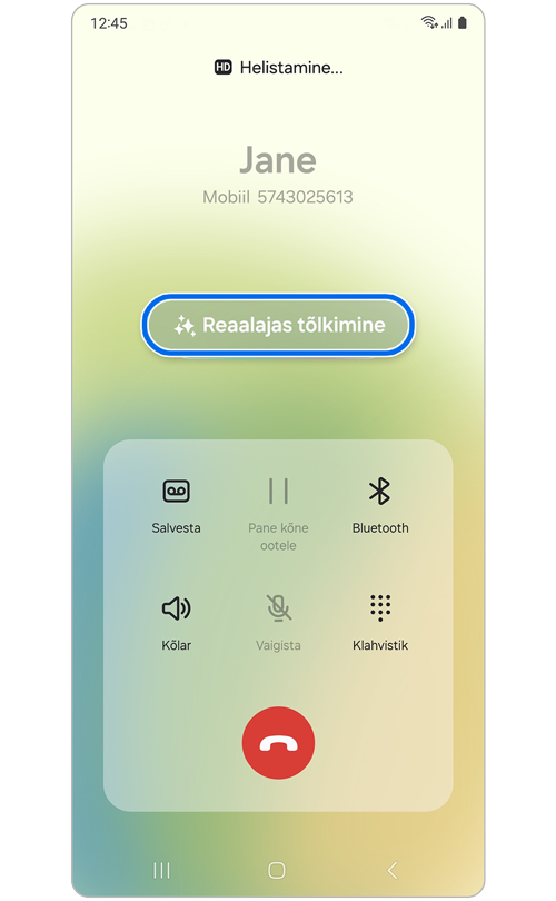 Pooleliolev kõne teise inimesega