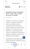 Page web sélectionnée dans l’application Internet de Samsung
