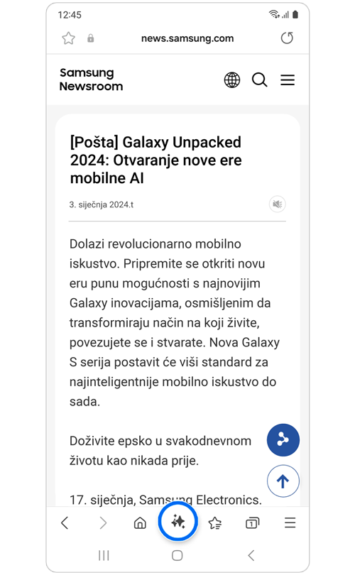 Članak sa Samsung vijestima