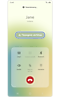 Vykstantis telefoninis pokalbis su kitu asmeniu