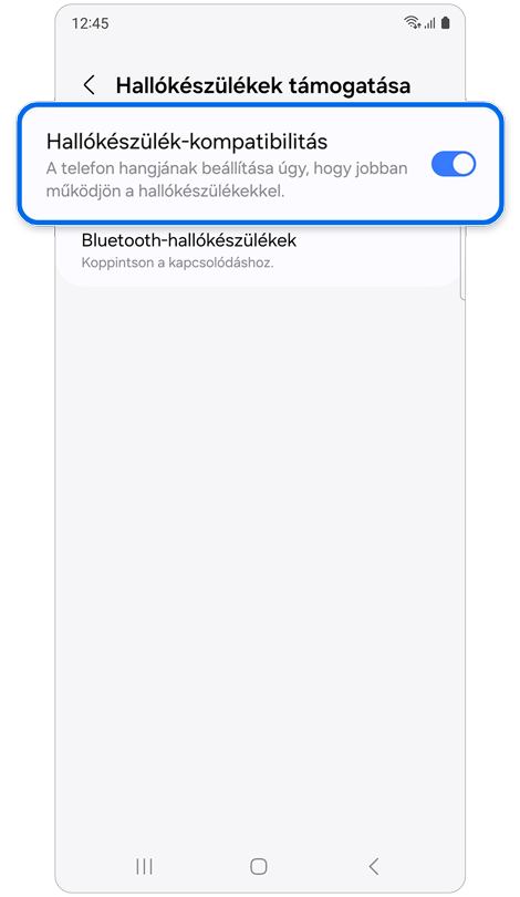 Hallókészülékek támogatási funkciói