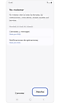Opciones de personalización para el modo "No molestar" durante el modo Cine.