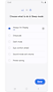 Action customisation options for “Sleep mode”.