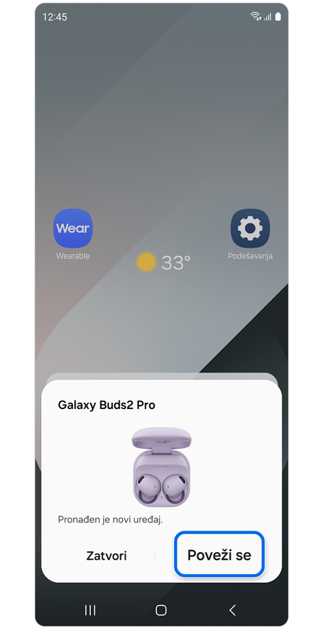 Poveži iskačući prozor.