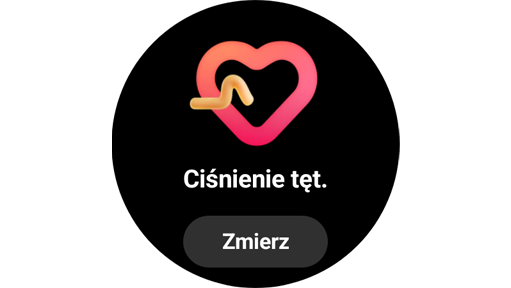 Kafelek Ciśnienie krwi na zegarku Galaxy Watch5