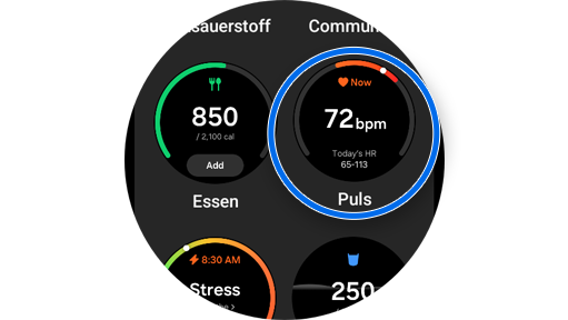 Liste der verfügbaren Widgets