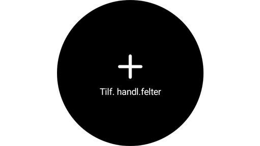 Tilføj fliser widget.