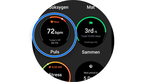 Lista innych dostępnych widżetów.