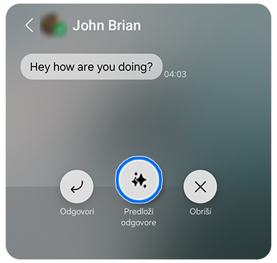 Stranica sa obaveštenjima na poklopnom ekranu