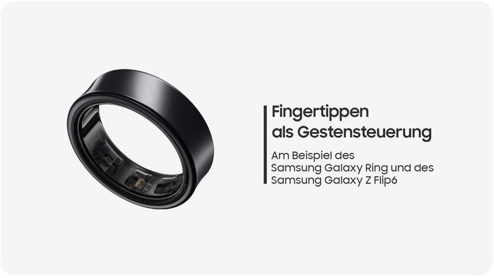 Hilfe-Video - Galaxy Ring: Fingertippen als Gestensteuerung