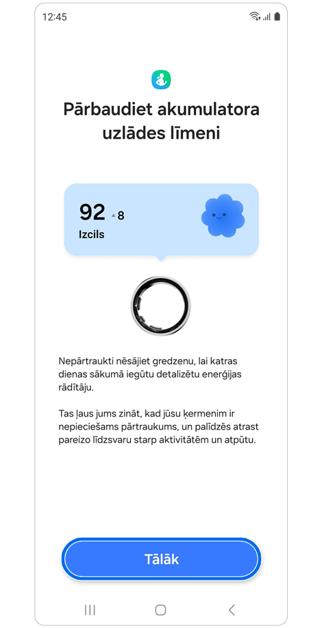 Galaxy Ring īsā rokasgrāmata