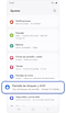 Configuraciones de la pantalla de inicio.