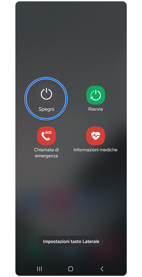 Opzione di alimentazione