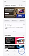 Startscherm Samsung Members-app.
