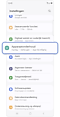 Instellingen startscherm