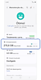 Ecrã de definições Manutenção do dispositivo