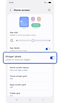 App and widget style settings.